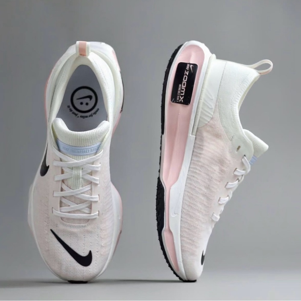 Nike ZoomX 💅✨ Invincible Run 3 Pink White Atmosphere DR2660-106 Sz 8 8.5 NEW - Picture 3 of 9